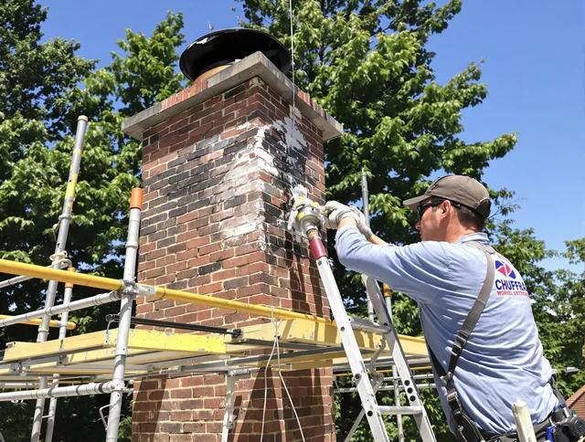 Structural chimney repair by Fountainebleau Chimney Sweep in Fountainebleau, FL