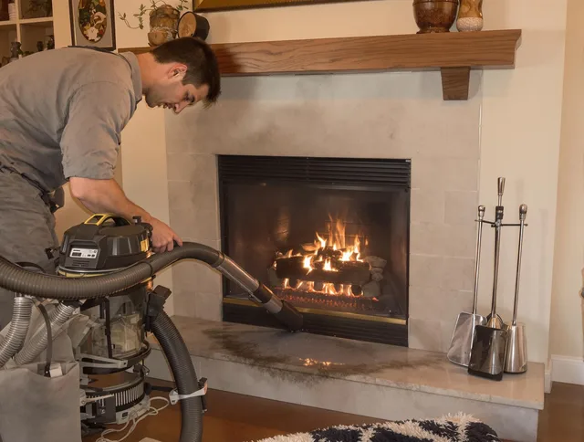 Routine fireplace upkeep by Fountainebleau Chimney Sweep in Fountainebleau, FL